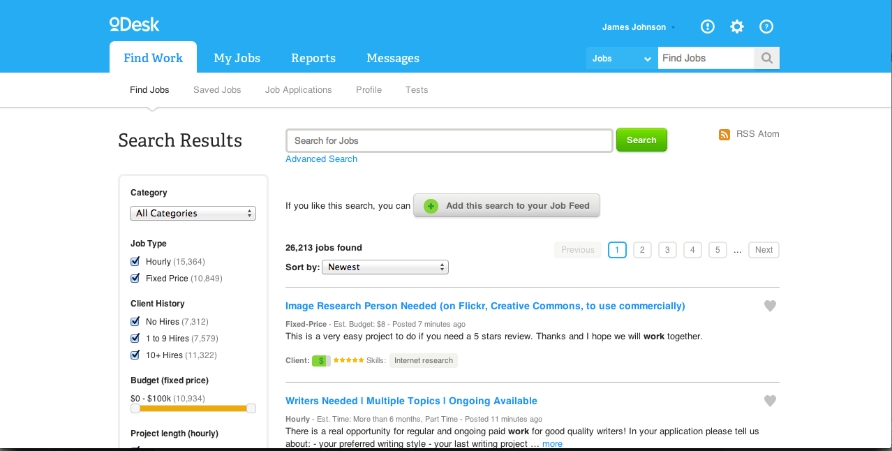 Kiếm Tiền Online Trên Mạng An Toàn, Uy tín với oDesk