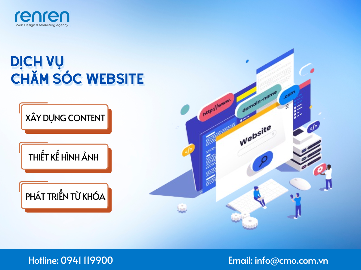 Dịch Vụ Chăm Sóc Website