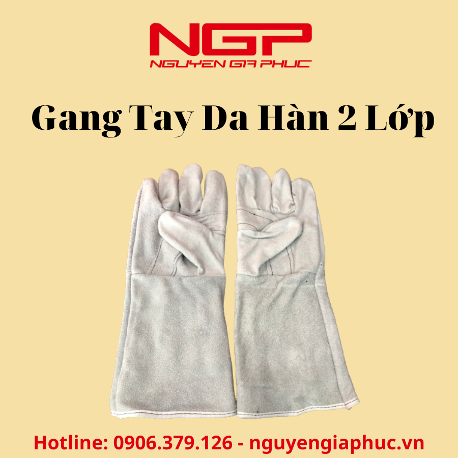 Găng Tay Da Hàn 2 Lớp