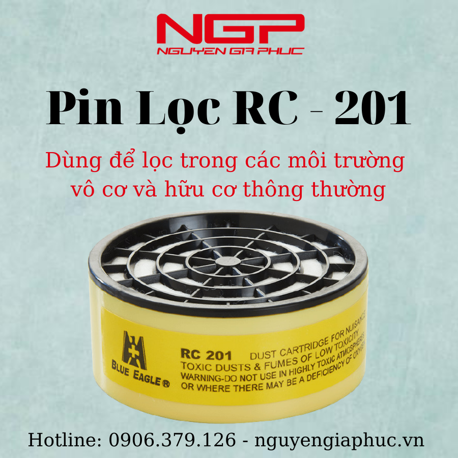 Pin Lọc RC -201