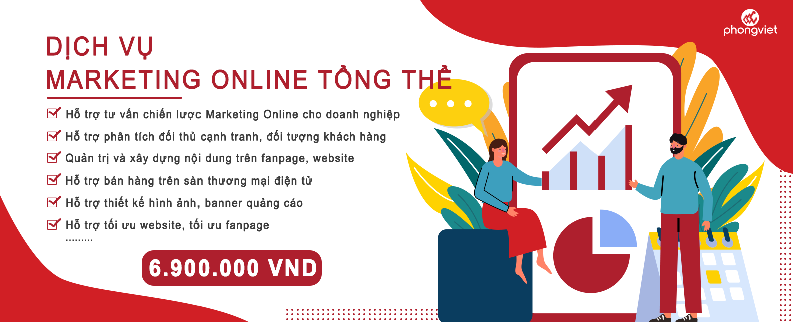 DỊCH VỤ MARKETING TỔNG THỂ PHONG VIỆT