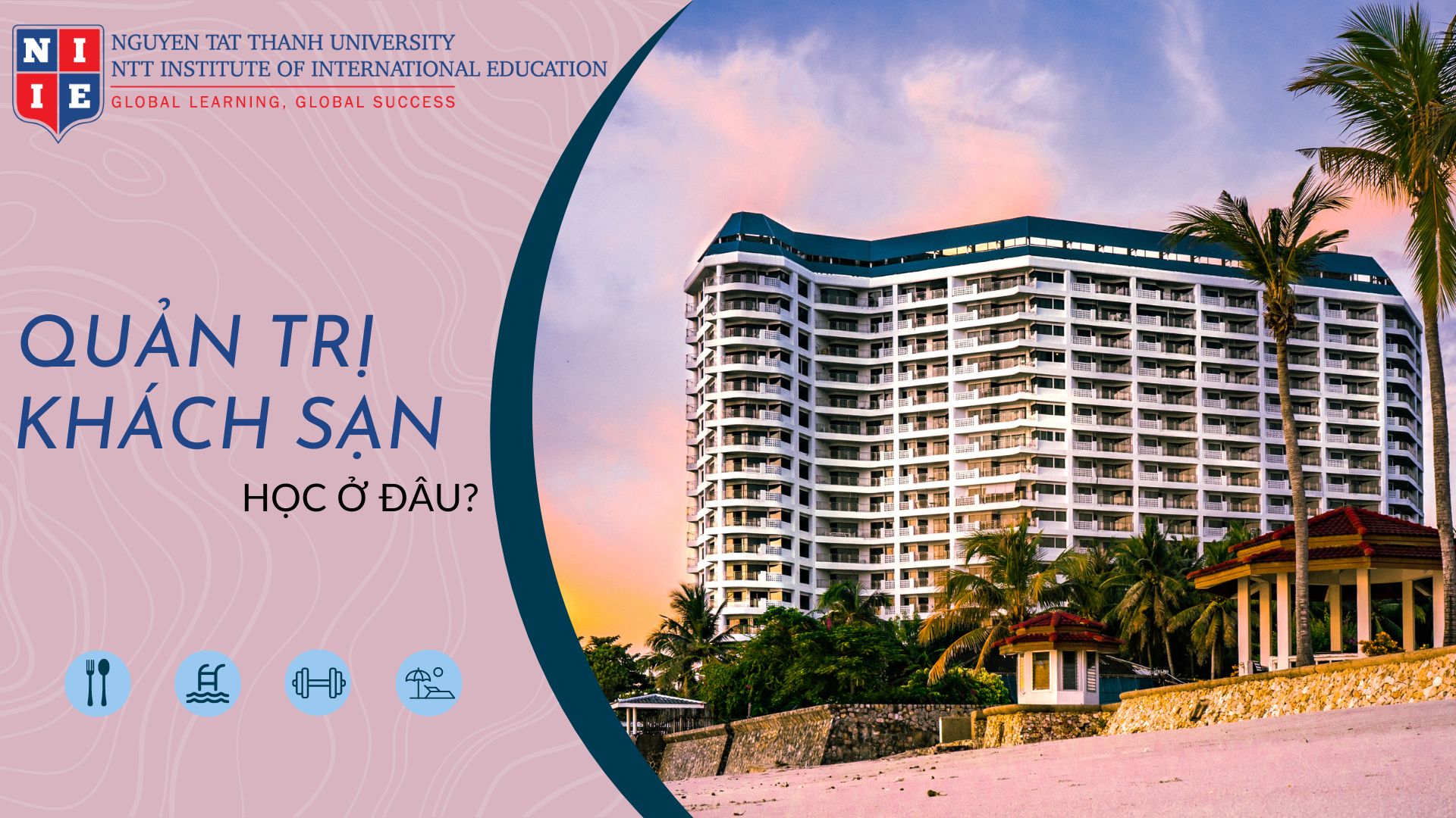 học Quản trị khách sạn ở đâu