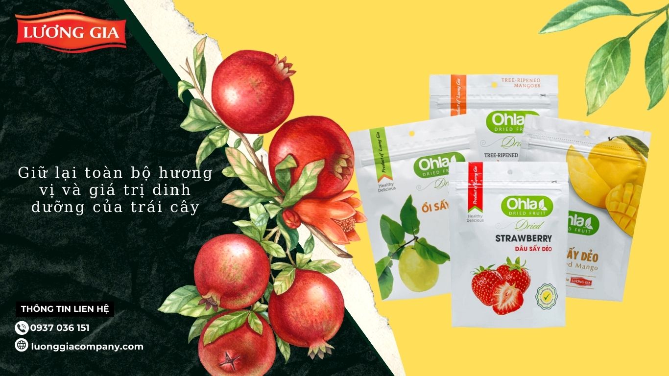 Sự Bổ Dưỡng của Trái Cây Sấy Dẻo Không Chất Bảo Quản