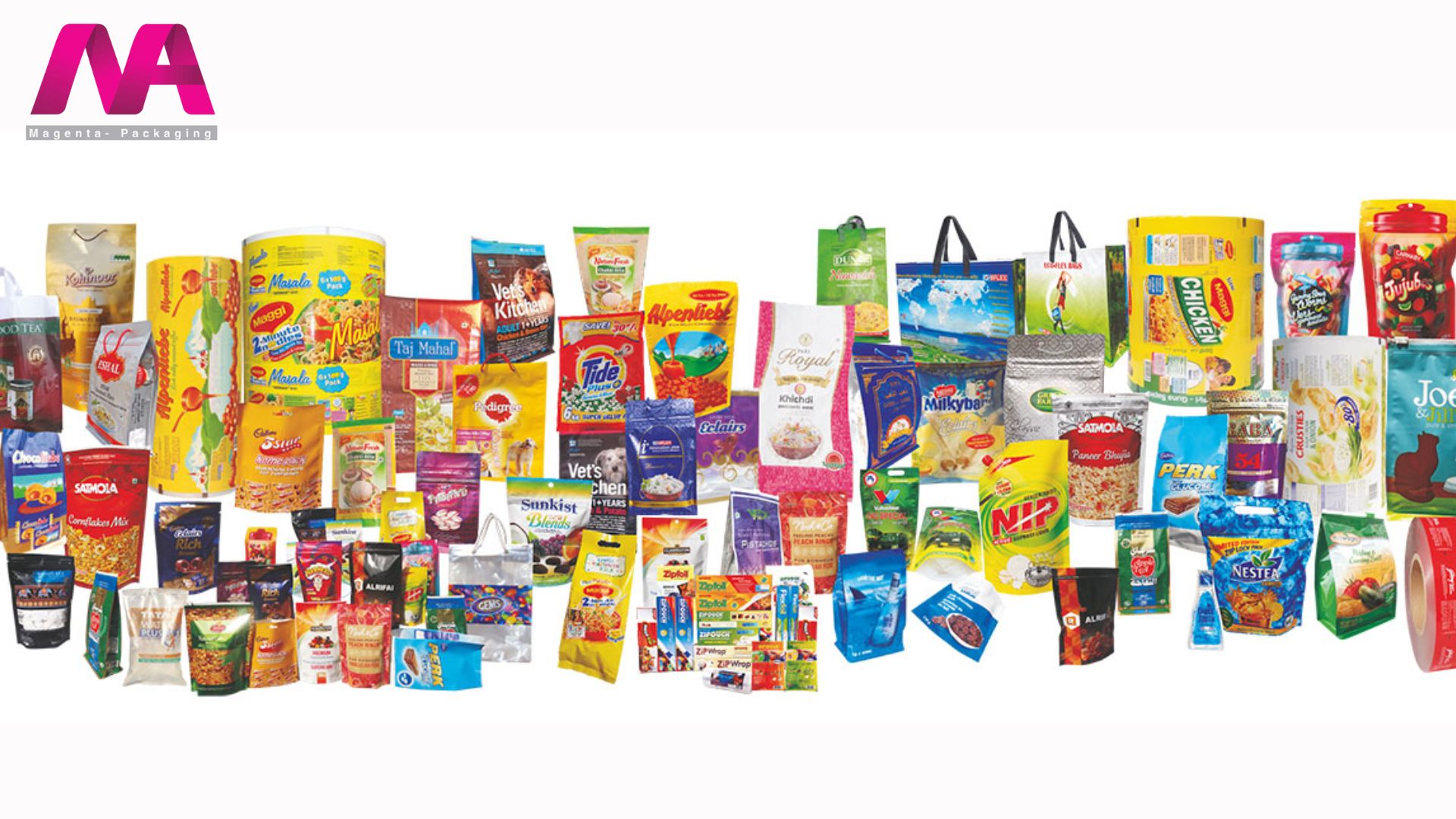 Bao bì bột giặt tiên tiến với công nghệ in không trục