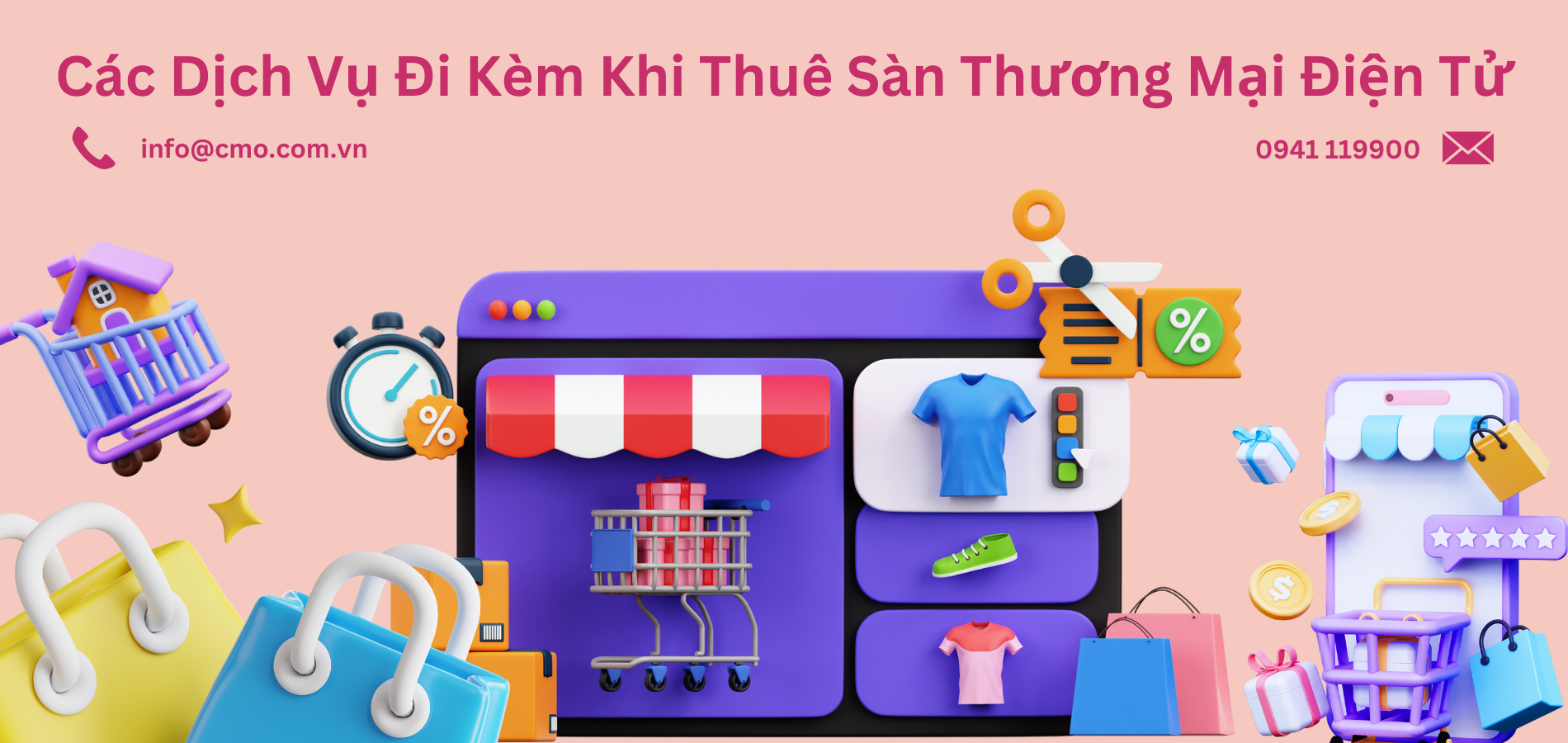 Các Dịch Vụ Đi Kèm Khi Thuê Sàn TMDT