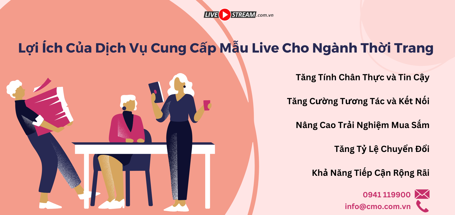 Lợi Ích Của Dịch Vụ Cung Cấp Mẫu Live Cho Ngành Thời Trang