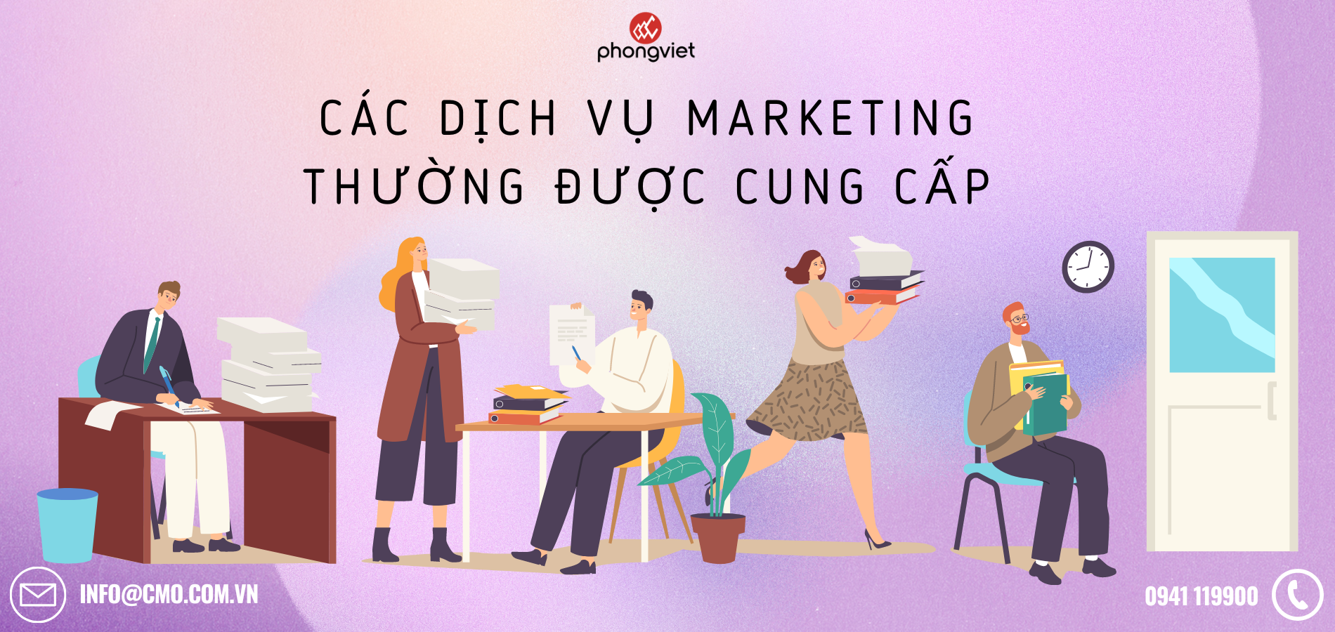 Các Dịch Vụ Marketing Thường Được Cung Cấp