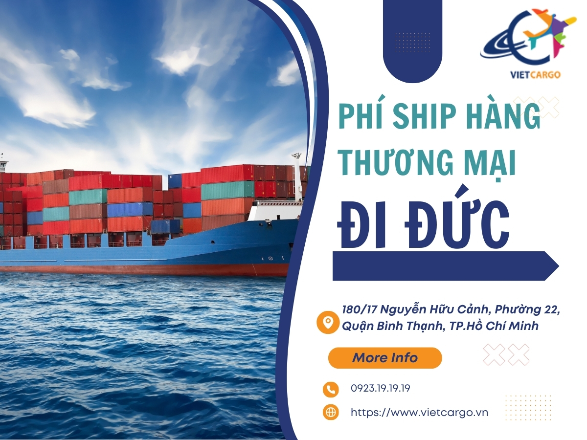 Các yếu tố ảnh hưởng đến phí ship hàng thương mại đi Đức