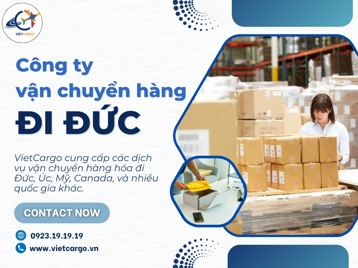VietCargo - công ty vận chuyển hàng đi Đức giá tốt