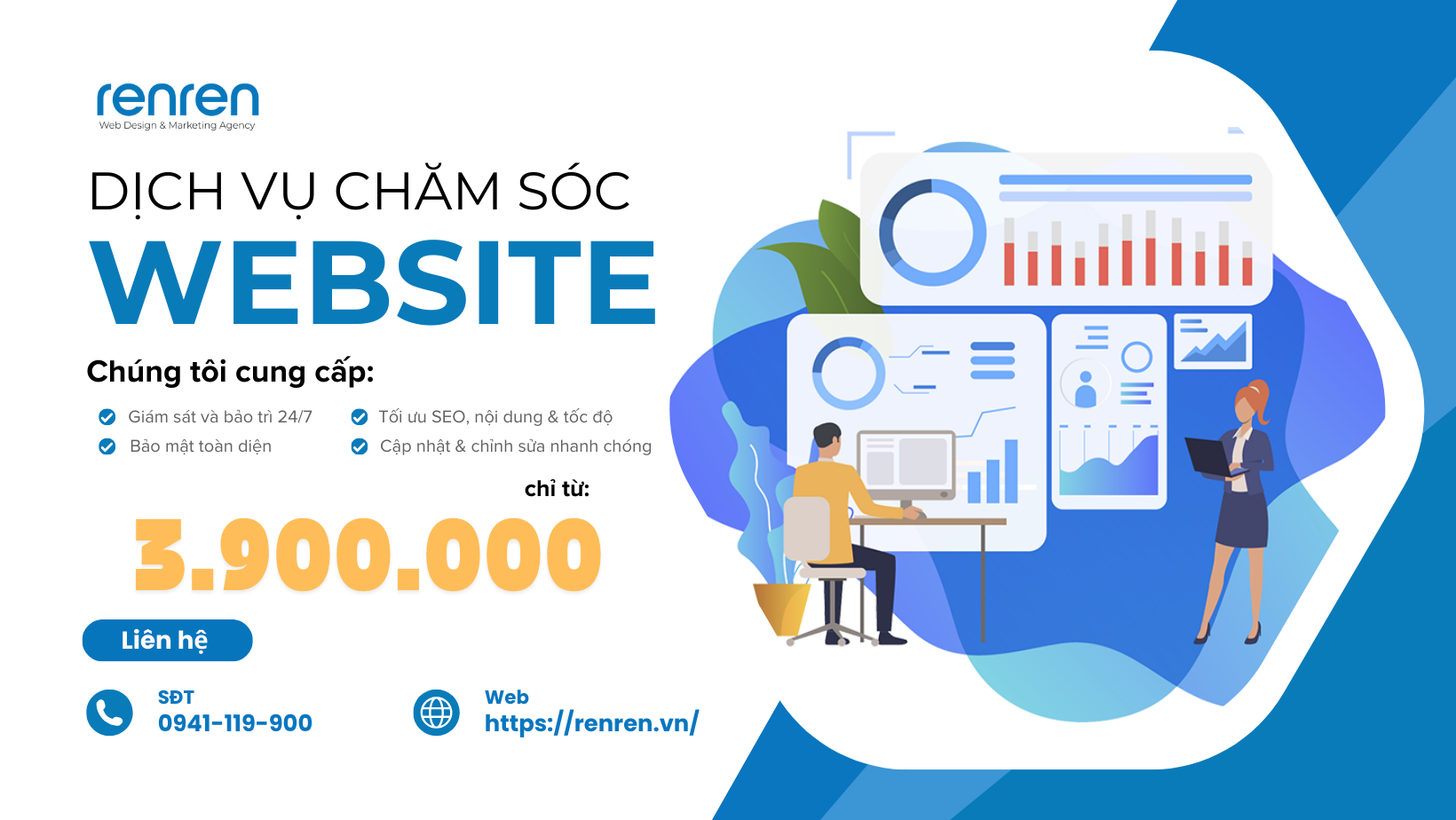 Giải pháp nâng cấp Website từ Renren